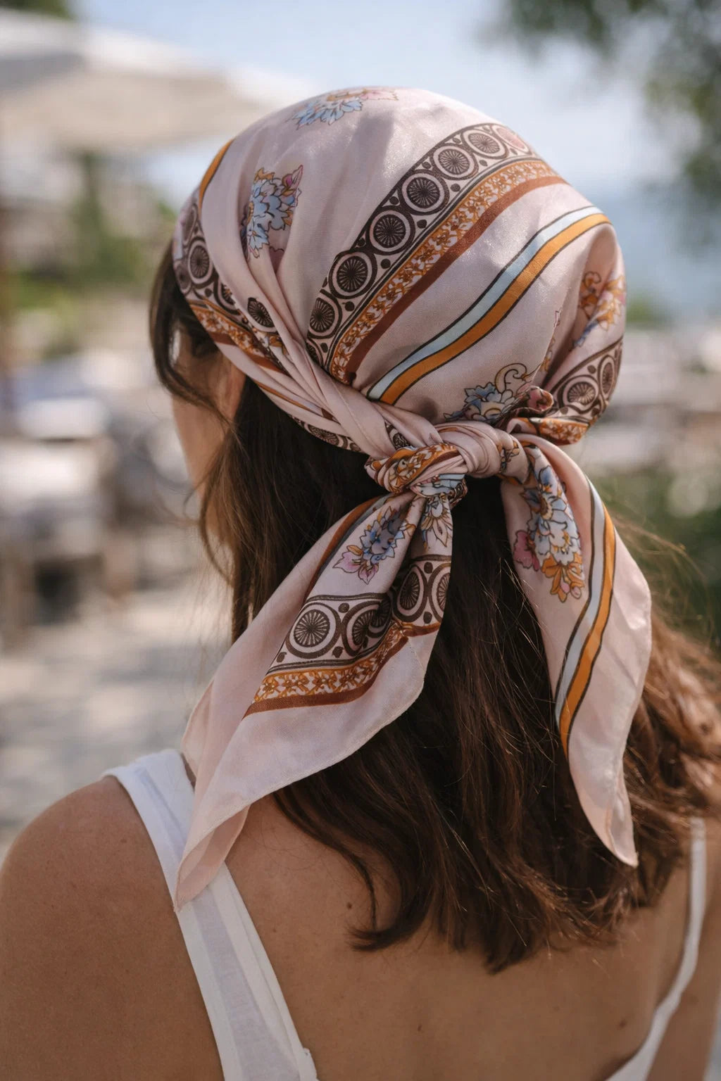 Carré de Foulard Esprit Bohème