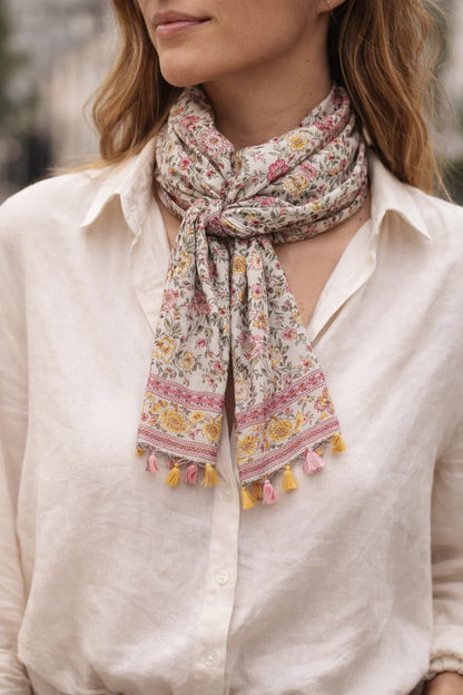 Étole Fleurie Douce