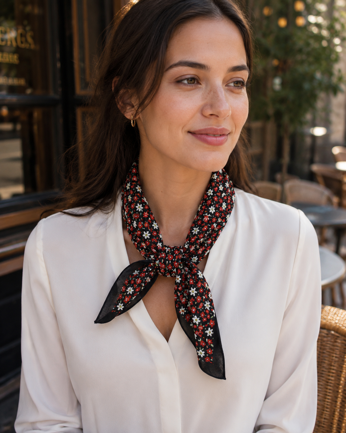 Carré Foulard Coton Liberty