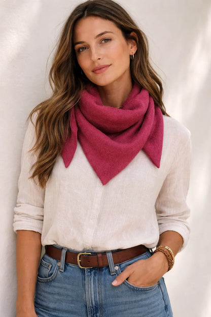 Écharpe Triangle Douce