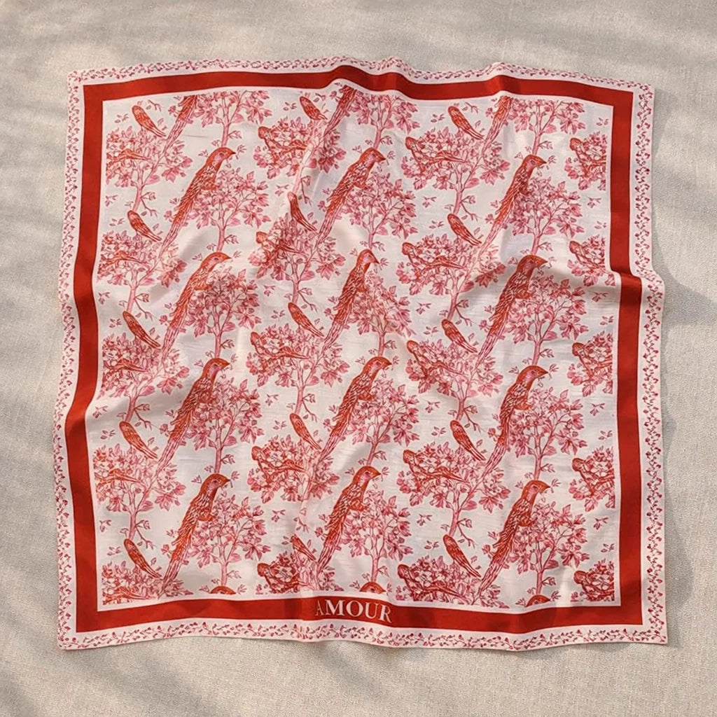 Foulard Oiseaux Chic