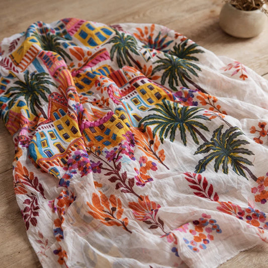 Foulard Paysage Tropicale