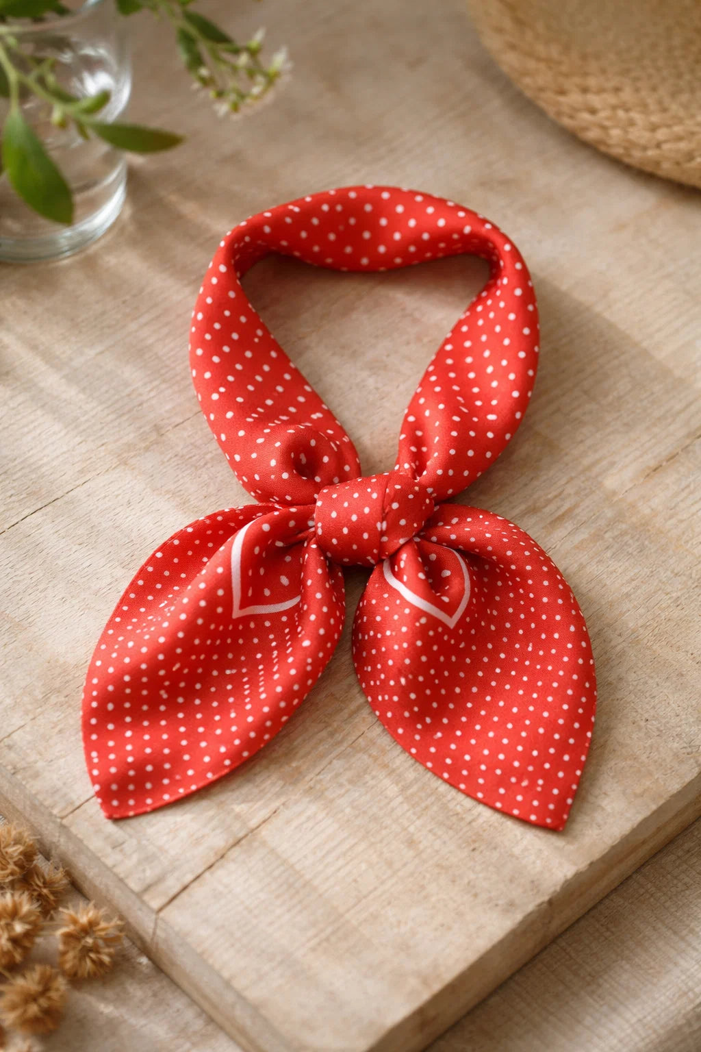 Foulard Pois Rétro
