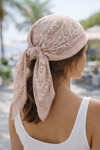 Carré de Foulard Bandana Viscose