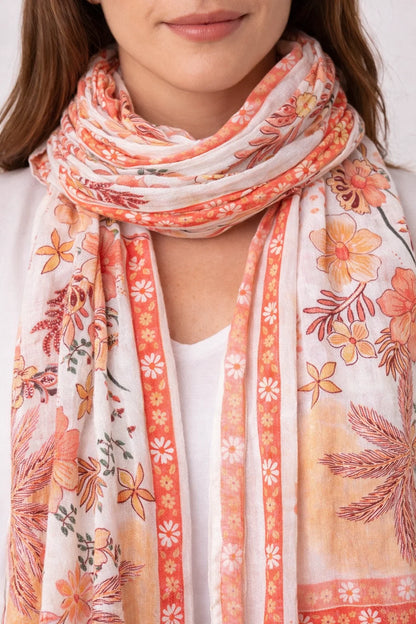 Foulard Tiaré Palmiers