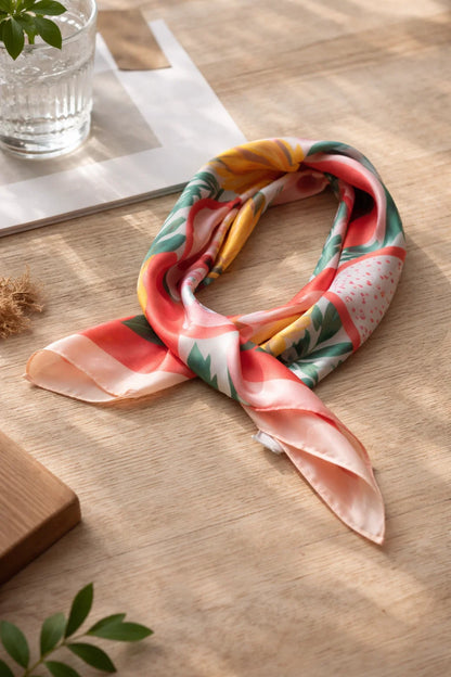 Carré de Foulard Été Vitaminé