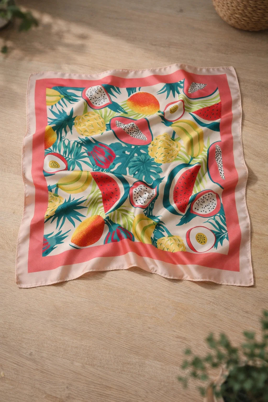 Carré de Foulard Été Vitaminé