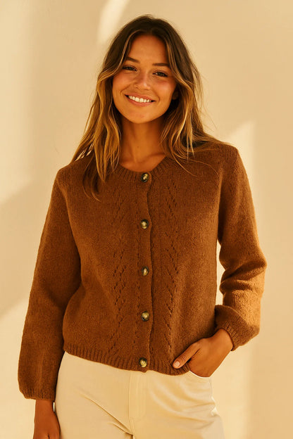 Gilet Boutonné Chic