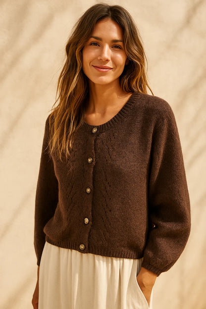 Gilet Boutonné Chic