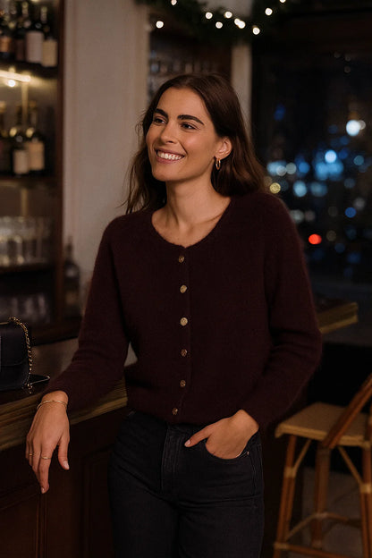 Gilet Chaud Kid Mohair