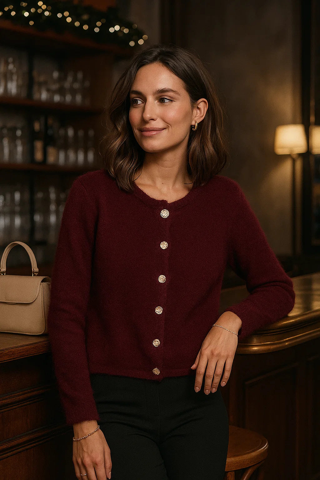 Gilet Chaud Kid Mohair