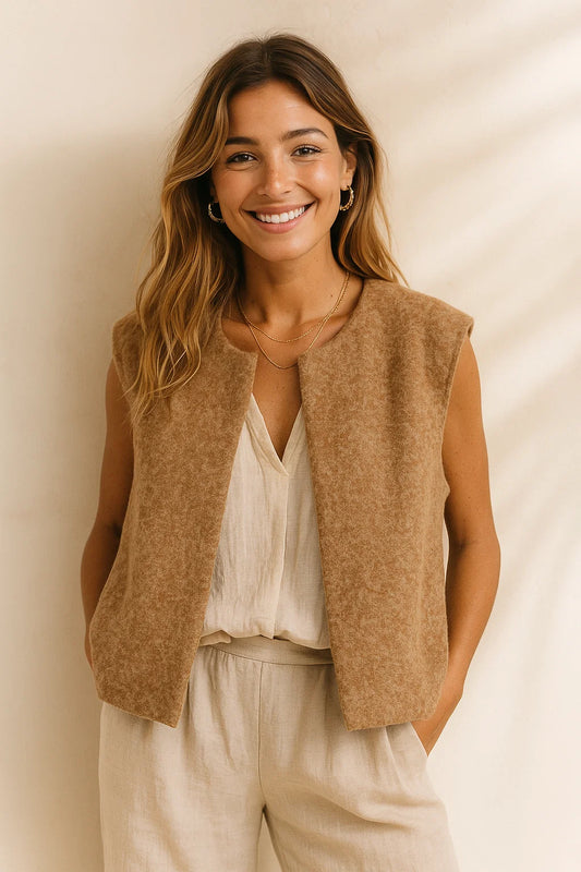 Gilet sans Manches Doux et Chaud Molly