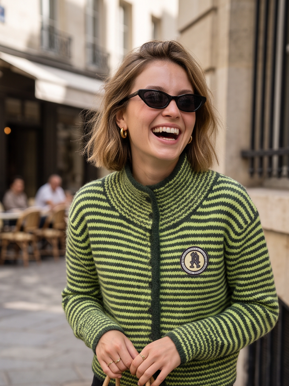Gilet Amanda - Rayures