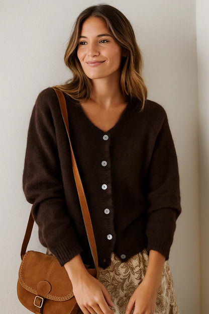 Gilet en Laine Mélangée