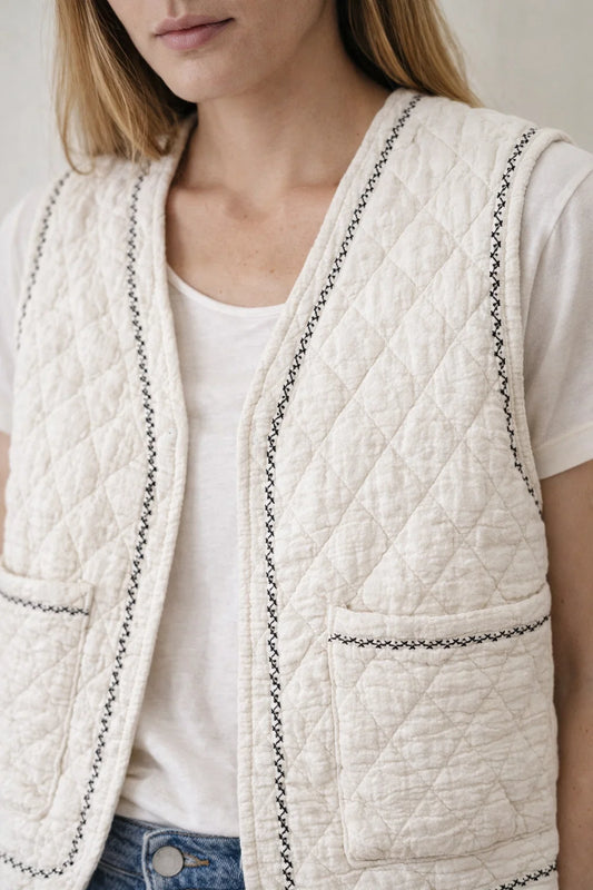 Gilet Coton Matelassé