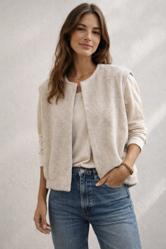 Gilet sans Manches Doux et Chaud Molly