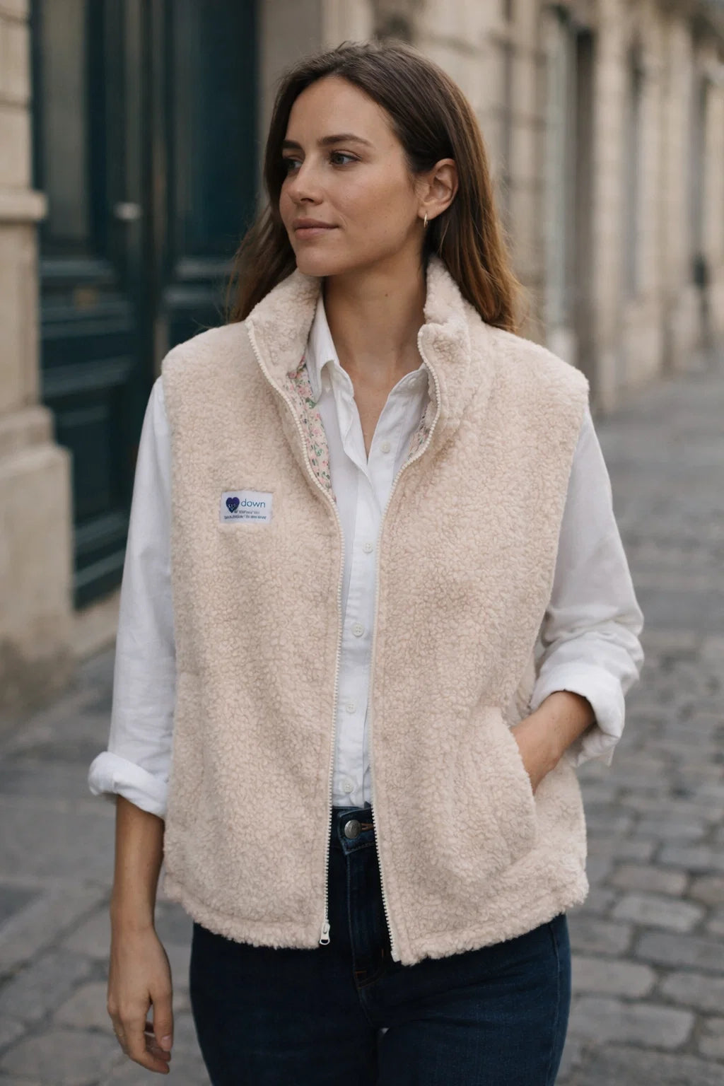 Gilet Sans Manches Teddy