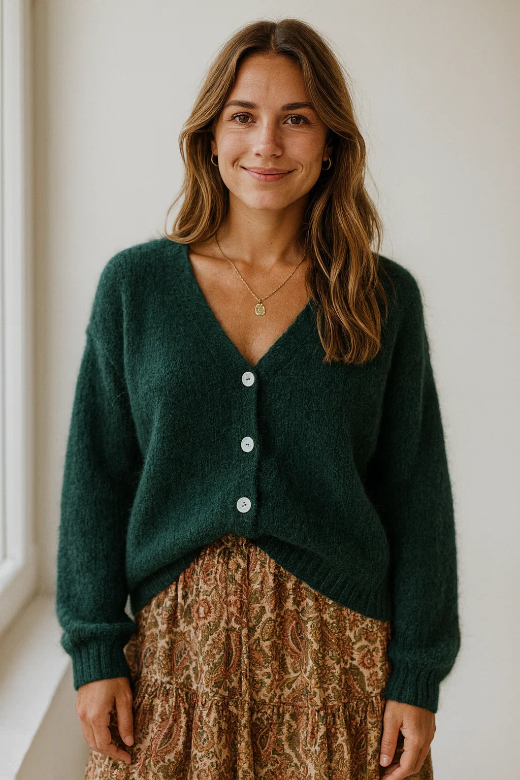 Gilet Mohair Doux