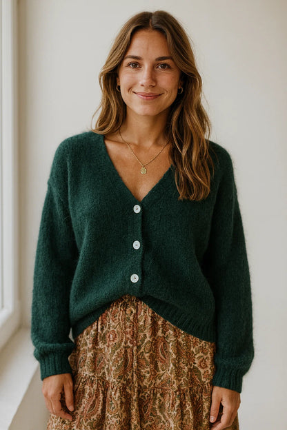 Gilet Mohair Doux
