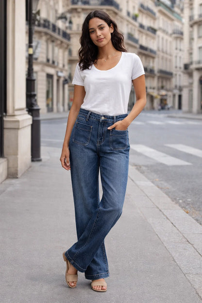 Jean Large Femme