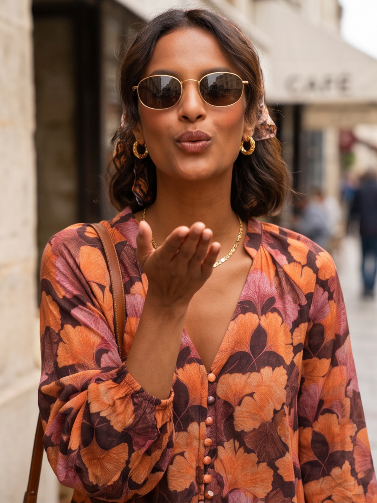 Chemise Charline - Camel