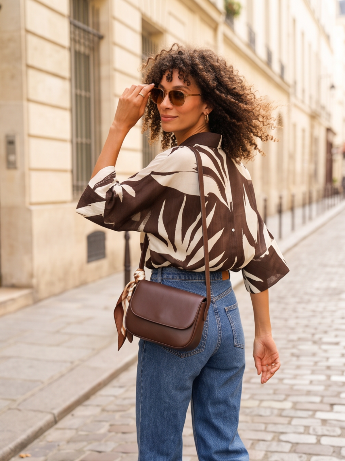 Chemise Gabrielle - Camel
