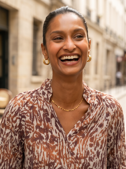 Blouse Séverine - Camel