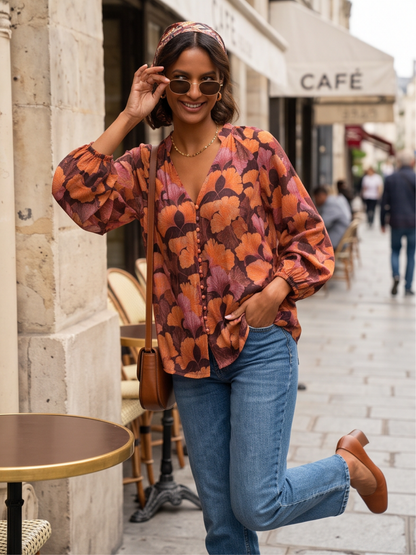 Chemise Charline - Camel