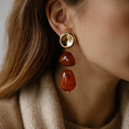 Longues Boucles Marron