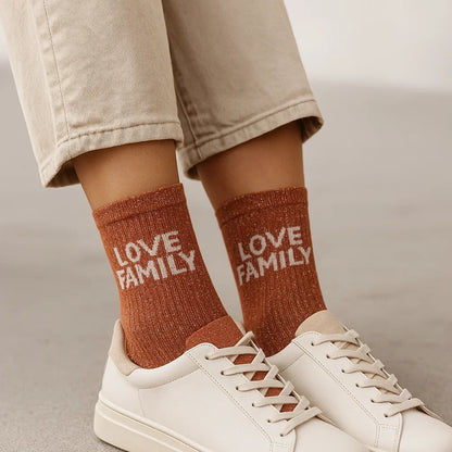 Chaussette Love Family