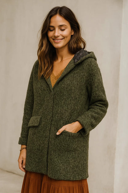 Manteau Léopard Doublé