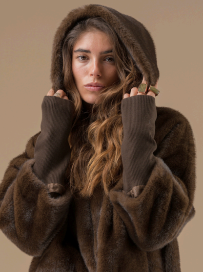 Manteau Fausse Fourrure Slava