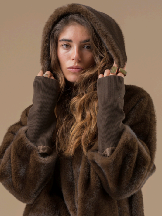 Manteau Fausse Fourrure Slava