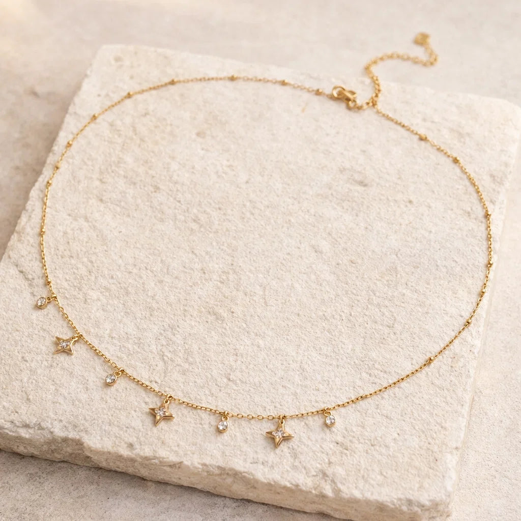 Collier Minimaliste Doré