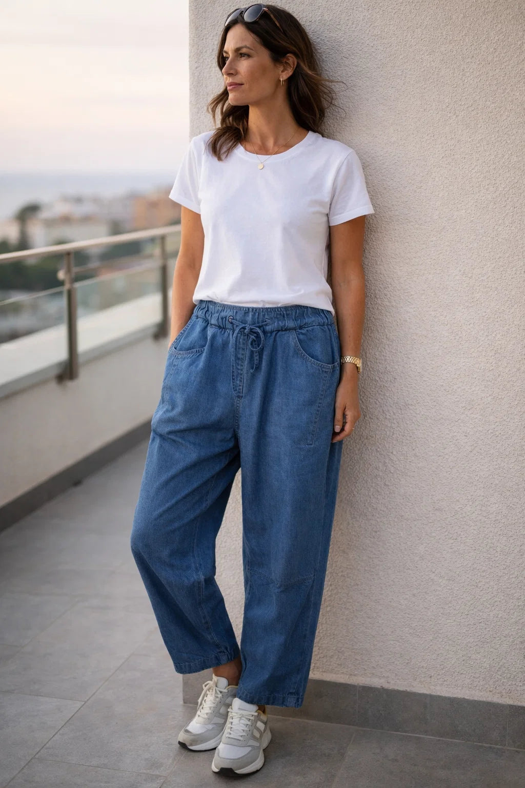 Pantalon Denim Léger