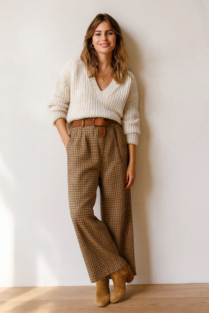 Pantalon Petit Carreaux