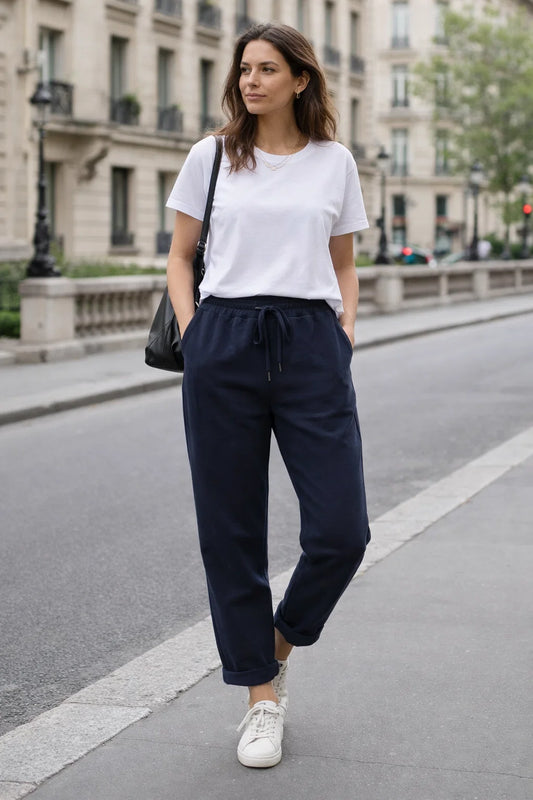 Pantalon Casual Chic