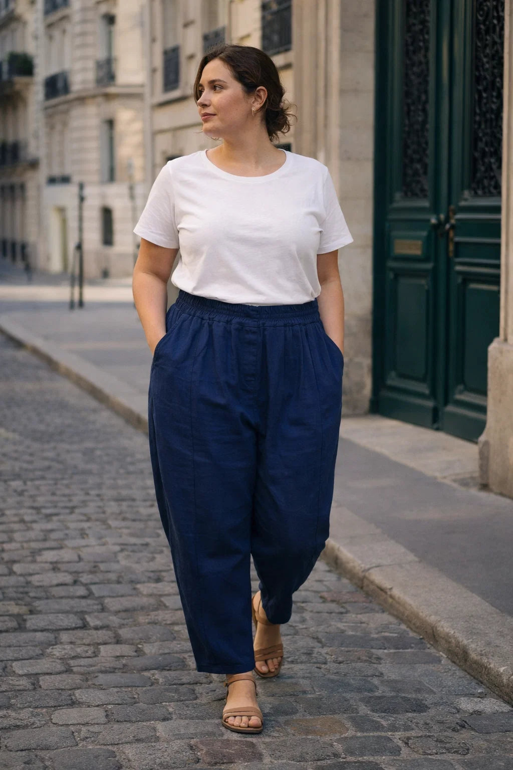 Pantalon Taille Élastique TU 44-50