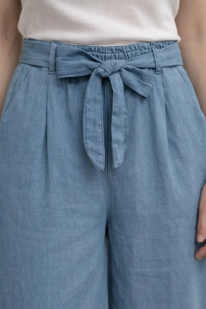 Pantalon Noué Tencel