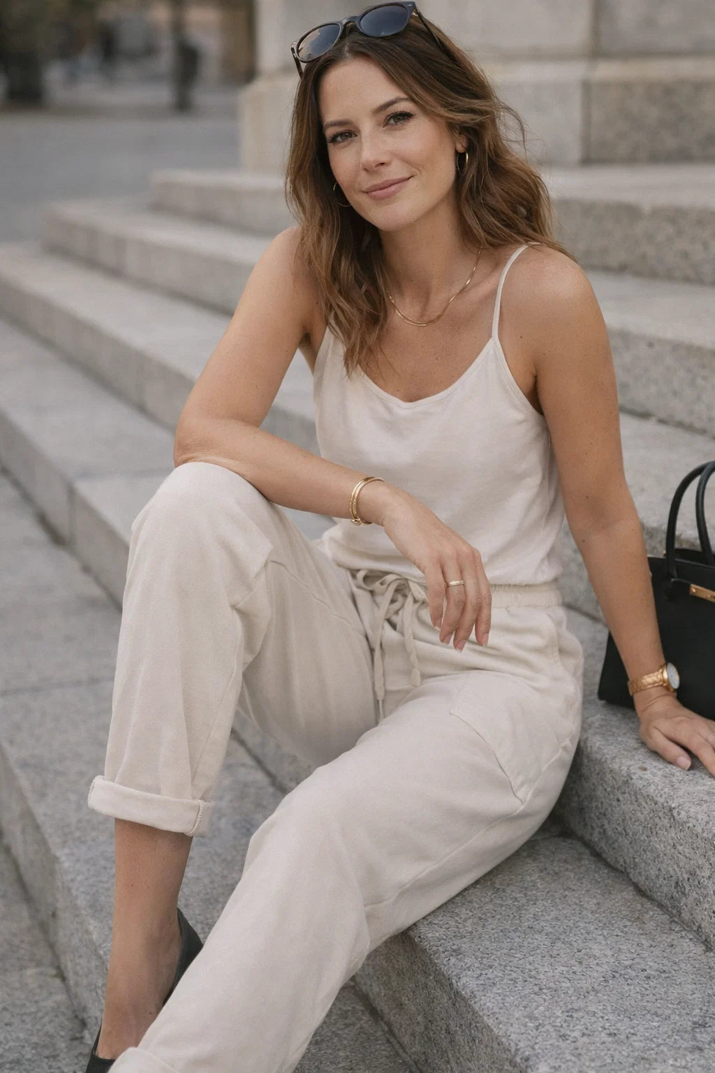 Pantalon Taille Élastique