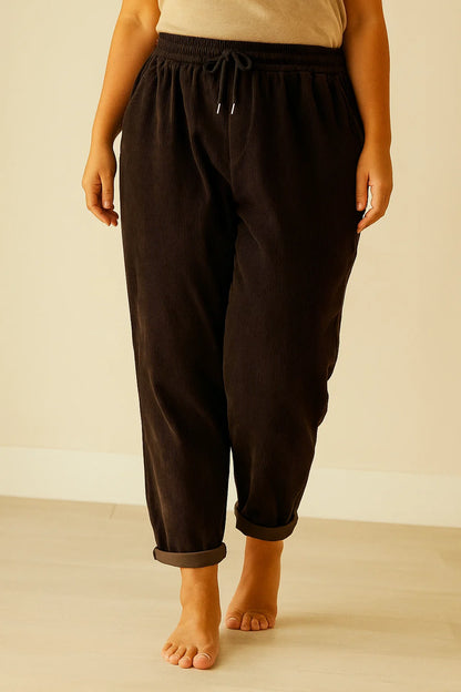 Pantalon Velours Doux - TU du 44 au 50