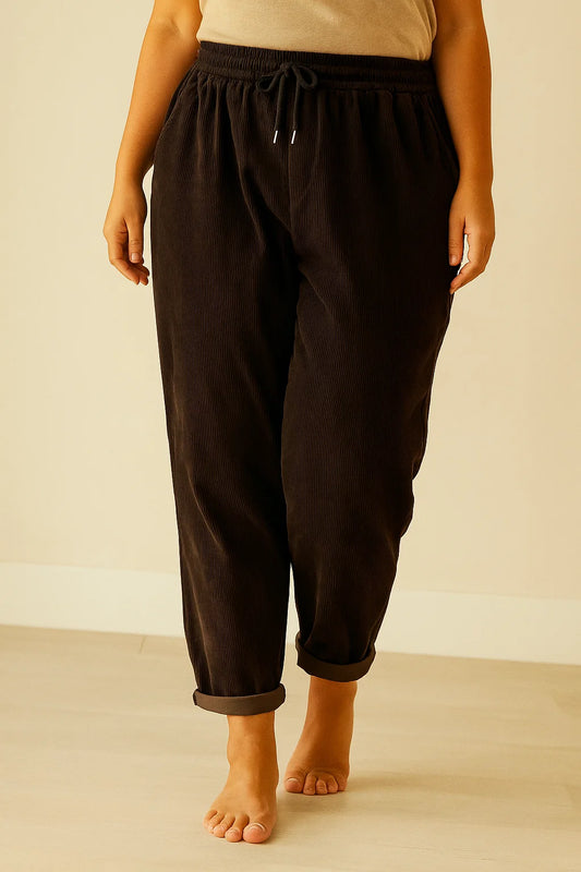 Pantalon Velours Doux - TU du 44 au 50