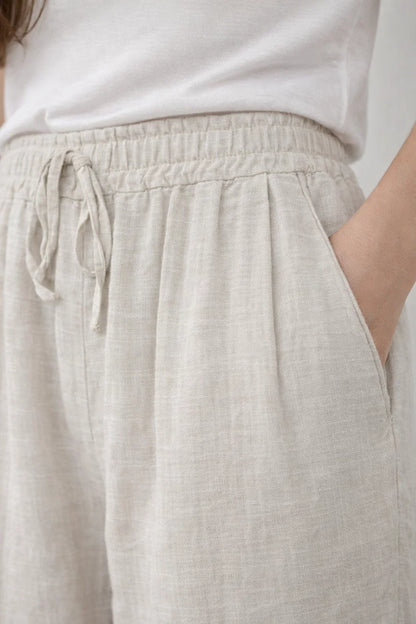 Pantalon Lin Fluide