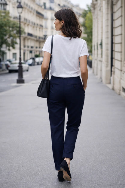 Pantalon Stretch Femme