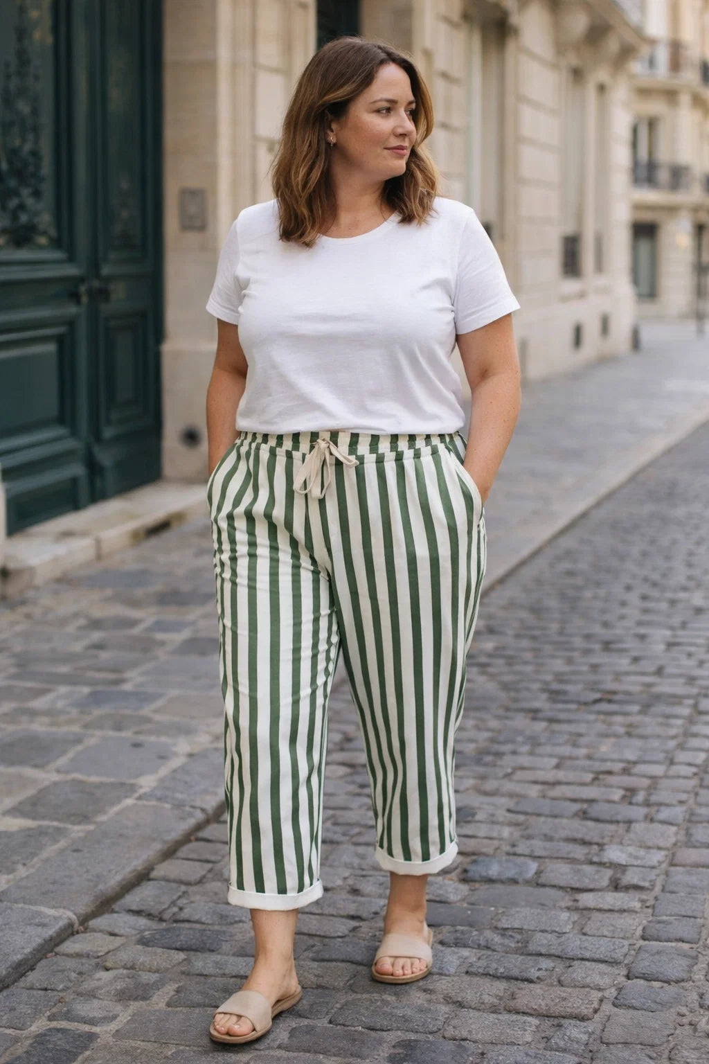 Pantalon Rayures TU 42-48