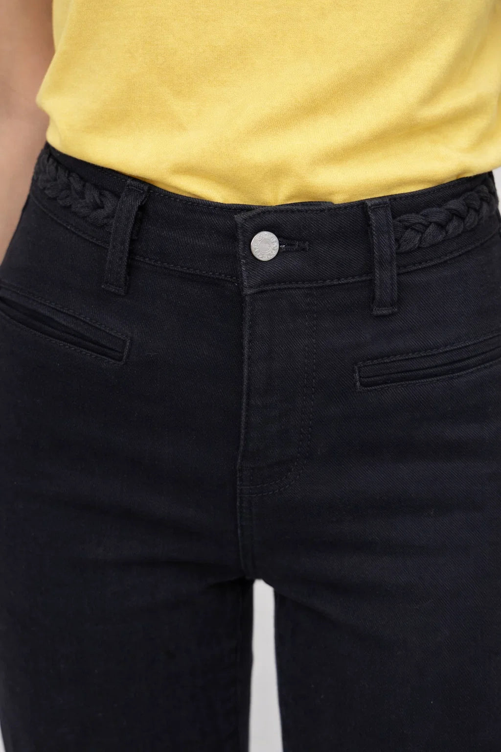 Jean avec Détail Tressé