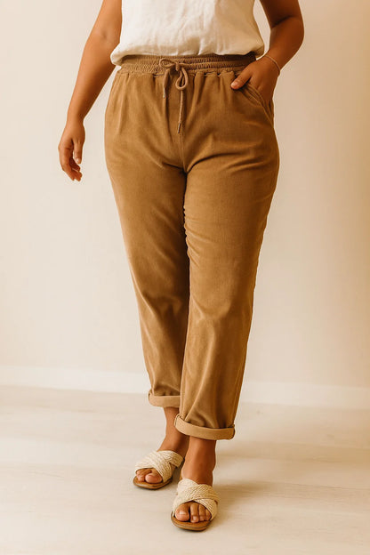 Pantalon Velours Doux - TU du 44 au 50