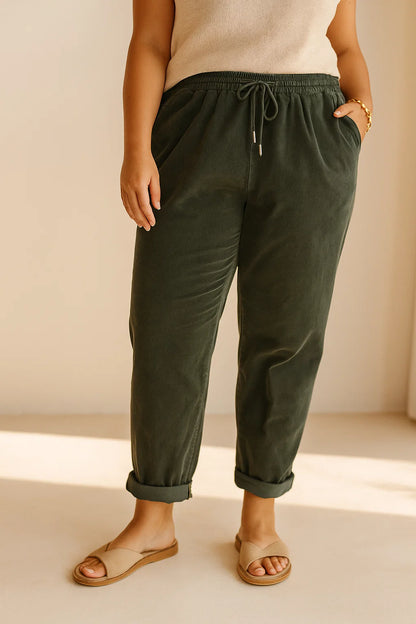 Pantalon Velours Doux - TU du 44 au 50