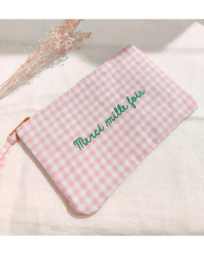 Pochette Vichy Petit Carreaux