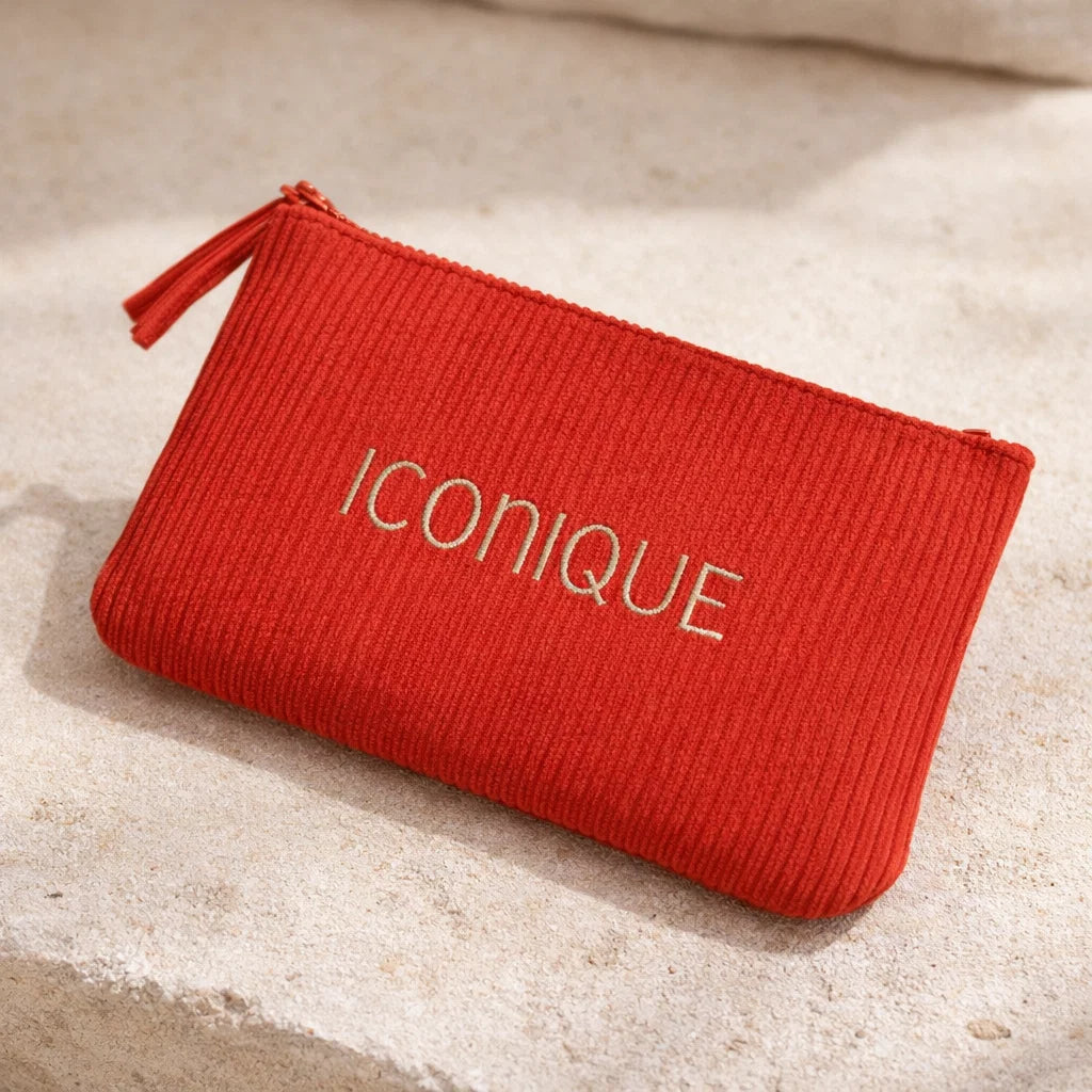 Pochette Velours Côtelé